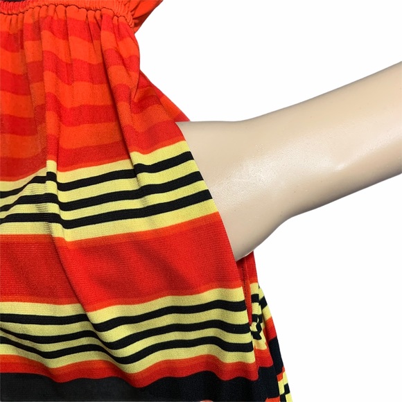 Vd Valerie Bertinelli  maxi dress woman’s size 6 Sleeveles  Long - Picture 6 of 9